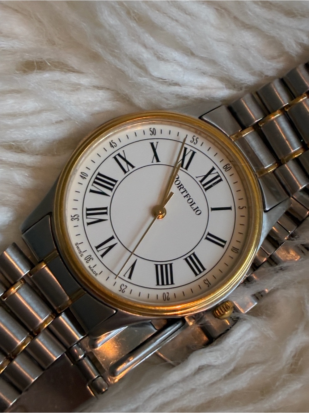 Tiffany & Co Portifino Two-Tone Stainless Watch - Picture 2 of 11